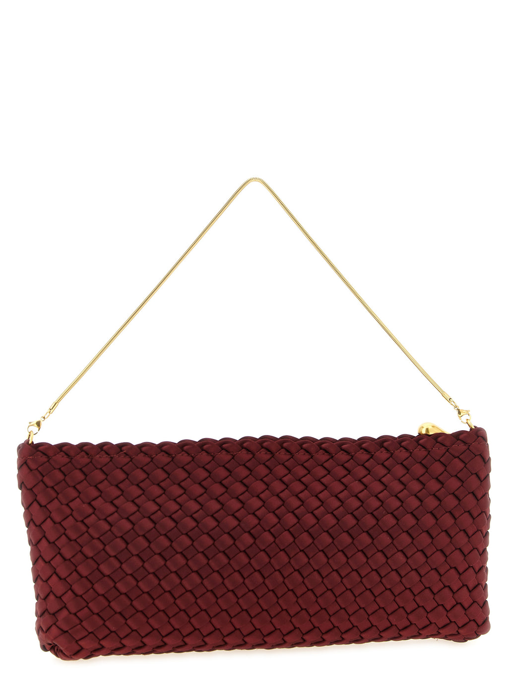 NAGHEDI Red Polyester Clutch Bag