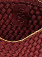 NAGHEDI Red Polyester Clutch Bag