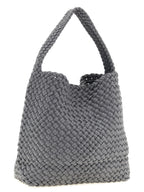 NAGHEDI Gray Nylon Shoulder Bag