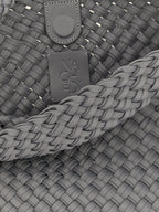 NAGHEDI Gray Nylon Shoulder Bag