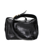Jil Sander Black Leather Crossbody Bag