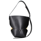 Jil Sander Black Leather Crossbody Bag