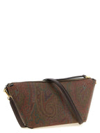 Etro Brown Cotton Crossbody Bag
