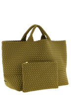 NAGHEDI Bicolor Nylon Handbag
