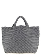 NAGHEDI Gray Nylon Tote Bag