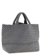 NAGHEDI Gray Nylon Tote Bag