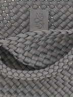 NAGHEDI Gray Nylon Tote Bag