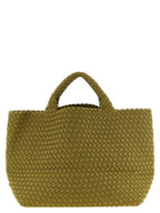 NAGHEDI Bicolor Nylon Handbag