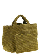 NAGHEDI Bicolor Nylon Handbag
