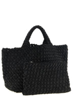 NAGHEDI Black Nylon Tote Bag