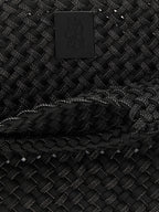 NAGHEDI Black Nylon Tote Bag