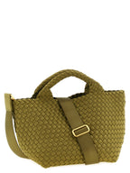 NAGHEDI Bicolor Nylon Handbag
