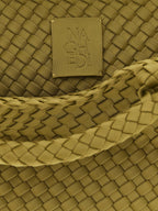 NAGHEDI Bicolor Nylon Handbag