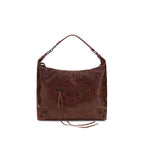 Balenciaga Bordeaux Lamb Ovis Aries Shoulder Bag