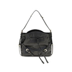 Givenchy Black Calf Leather Bos Taurus Backet Bag