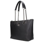 Jimmy Choo Black Leather Shoulder Bag