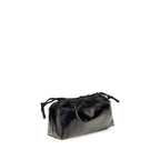 Pierre Hardy Black Calf Leather Bos Taurus Clutch Bag
