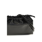 Pierre Hardy Black Calf Leather Bos Taurus Clutch Bag
