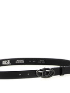 Diesel Black Other Fibres Regular Belt