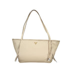 Guess Jeans Beige Polyurethane Women's Bag