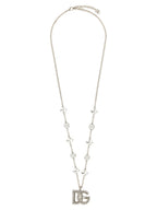 Dolce & Gabbana Silver Brass Necklace