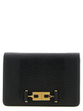 Elisabetta Franchi Black Polyester Clutch Bag