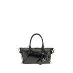 Miu Miu Black Calf Leather Bos Taurus Handbag