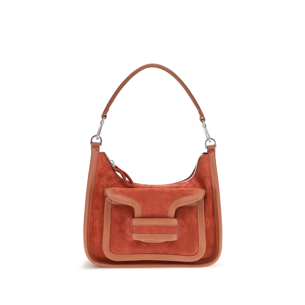 Pierre Hardy Red Calf Leather Bos Taurus Shoulder Bag