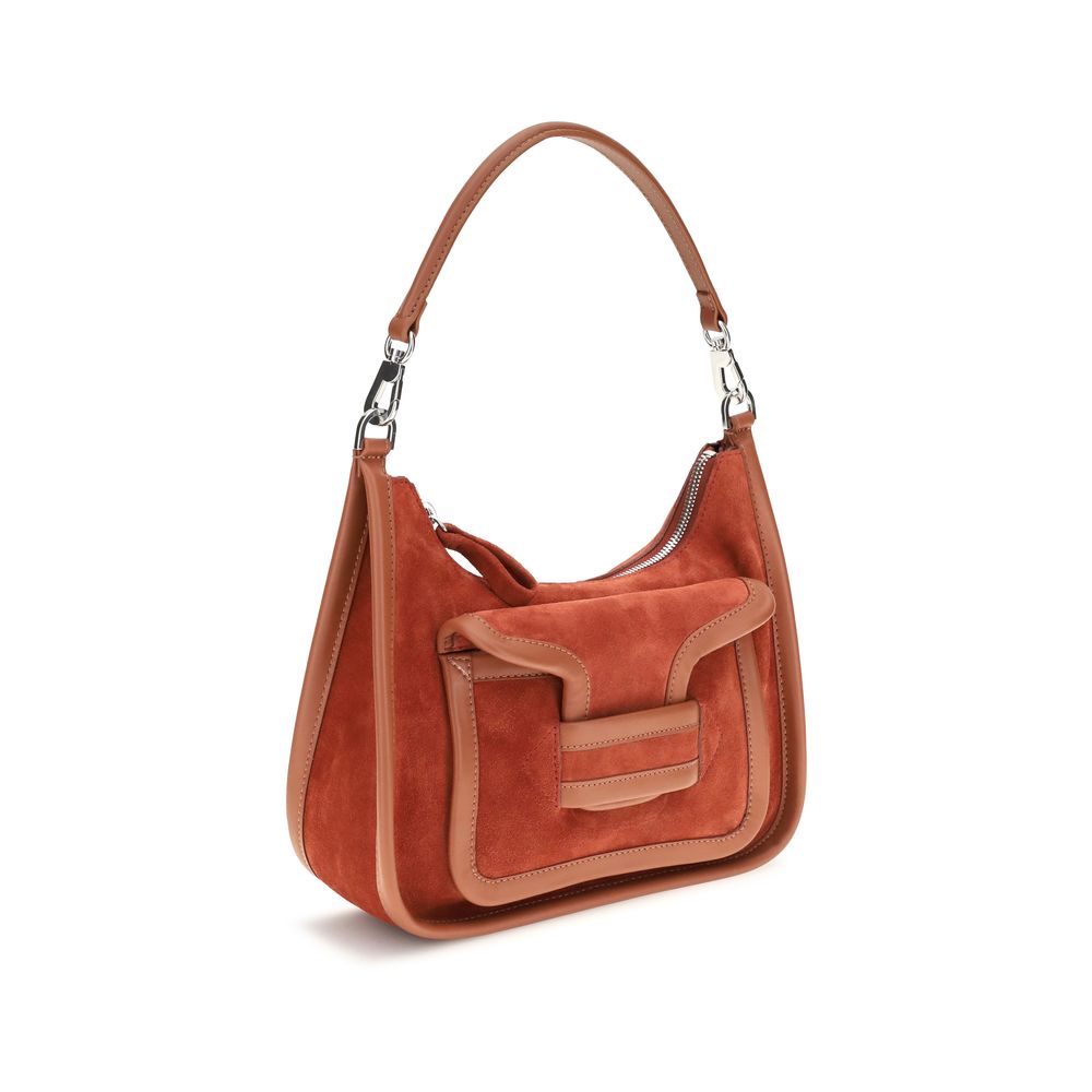 Pierre Hardy Red Calf Leather Bos Taurus Shoulder Bag