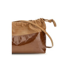 Pierre Hardy Brown Calf Leather Bos Taurus Clutch Bag