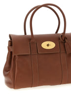 Mulberry Brown Calfskin Shoulder Bag