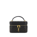 Saint Laurent Black Calf Leather Bos Taurus Shoulder Bag