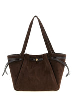 Tory Burch Brown Bovine Leather Tote Bag