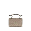 Valentino Garavani Beige Calf Leather Bos Taurus Handbag
