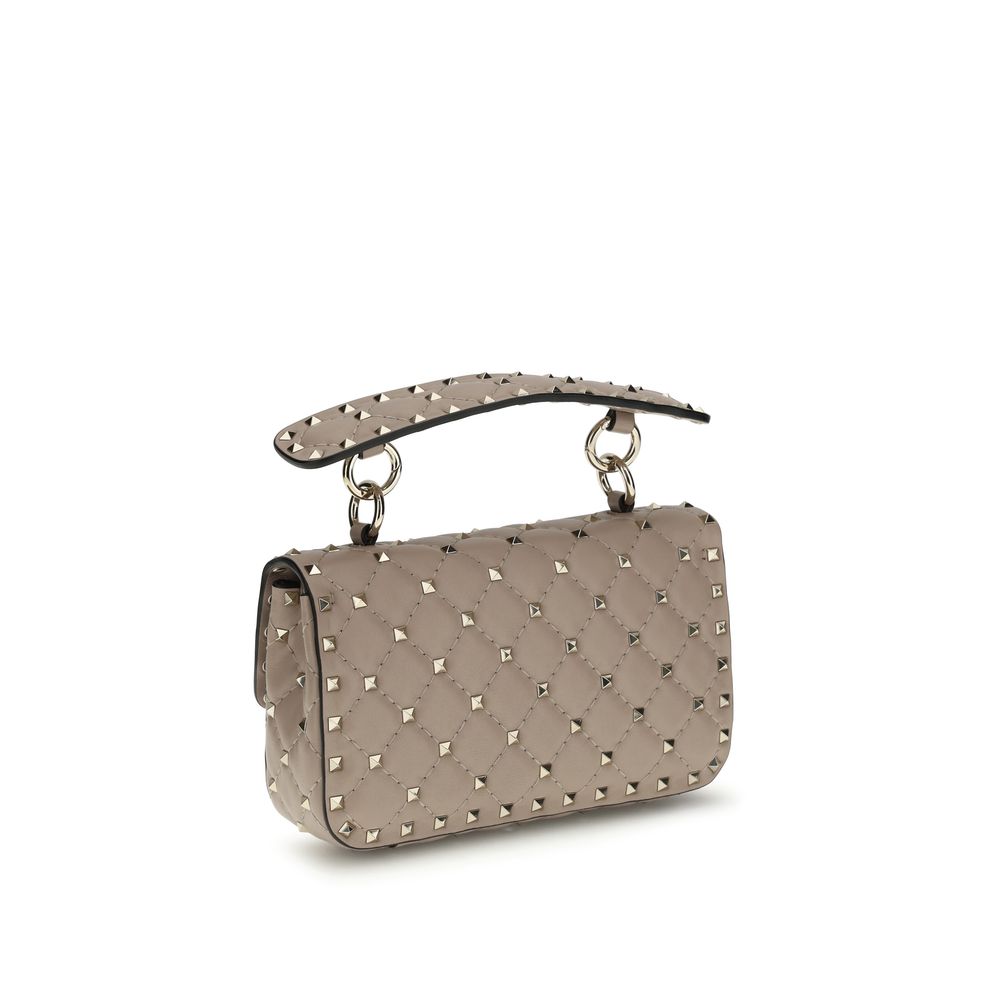 Valentino Garavani Beige Calf Leather Bos Taurus Handbag