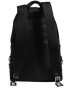 Dolce & Gabbana Men Black #DG LOVE Logo Patches Nylon Backpack Bag