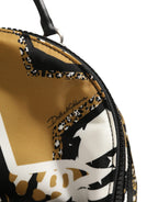 Dolce & Gabbana Multicolor Star Nylon School Travel Backpack Borse Bag