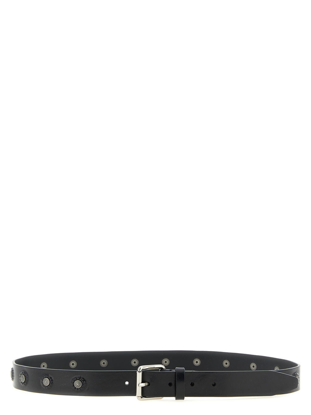 Lemaire Black Calfskin Regular Belt