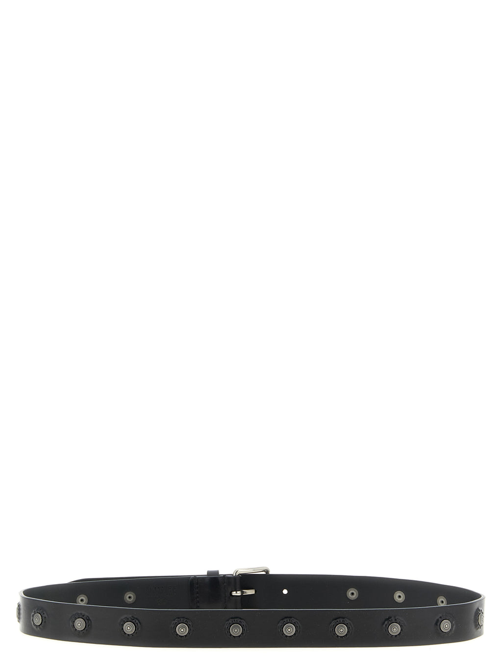 Lemaire Black Calfskin Regular Belt