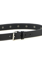 Lemaire Black Calfskin Regular Belt