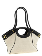 Balmain Bicolor Cotton Tote Bag