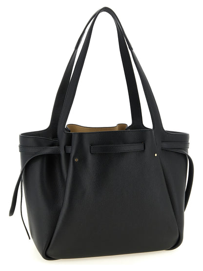 Tory Burch Black Cowhide Tote Bag