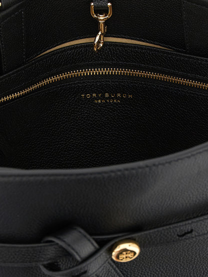 Tory Burch Black Cowhide Crossbody Bag