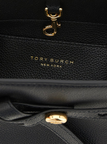 Tory Burch Black Cowhide Crossbody Bag