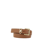 Ferragamo Brown Calf Leather Bos Taurus Regular Belt
