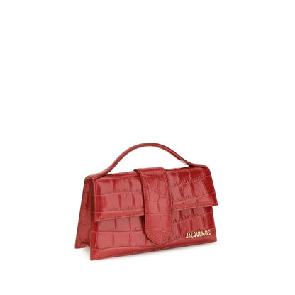 Jacquemus Red Calf Leather Bos Taurus Handbag