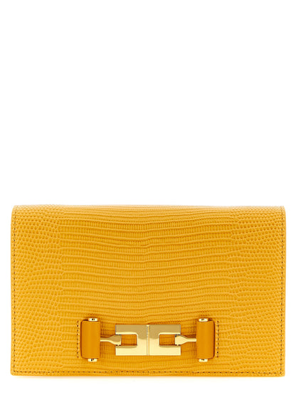 Elisabetta Franchi Beige Polyester Crossbody Bag