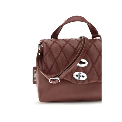 Zanellato Red Calf Leather Bos Taurus Handbag