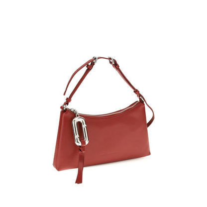 Marc Jacobs Red Calf Leather Bos Taurus Shoulder Bag