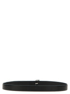 Saint Laurent Black Leather Regular Belt